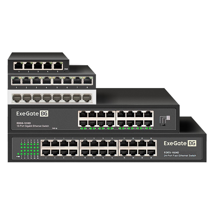 Unmanaged switches